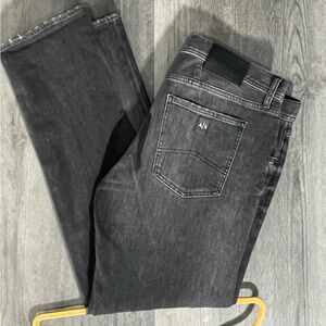 Armani Exchange Men's Dark Gray Slim Jeans